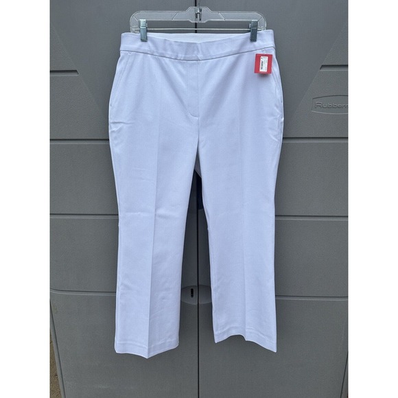 Spanx Women’s On-the-Go Kick Flare Pull On Pant White Stretch XL Tall NWT $148 - Picture 7 of 16
